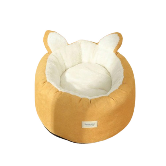 Cat and Small Dog Plush Bed House